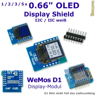 0.66-zoll-oled-display-modul-shield-wemos-d1-bild