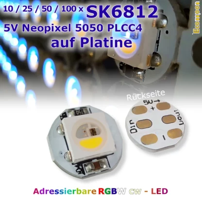 sk6812-adressierbare-5050-plcc4-rgbw-rgbcw-led-5v-auf-einem-pcb-platine-weiss-neopixel-bild