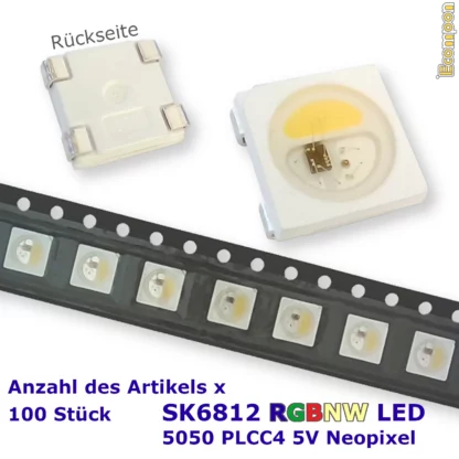 sk6812-adressierbare-5050-plcc4-rgbw-rgbnw-led-5v-weiss-neopixel-100-stueck