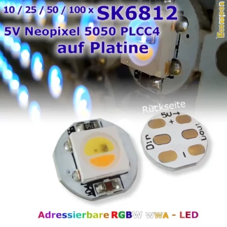 sk6812-adressierbare-5050-plcc4-wwa-led-5v-auf-einem-pcb-platine-weiss-neopixel-bild