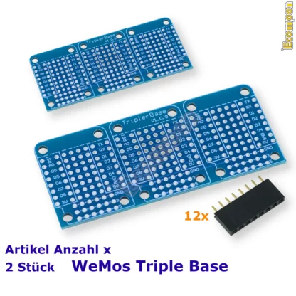 triple-base-prototype-board-wemos-d1-mini-2-stueck