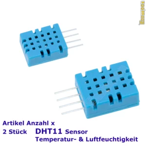 DHT11 Temperatur Luftfeuchte Sensor 2 Stück