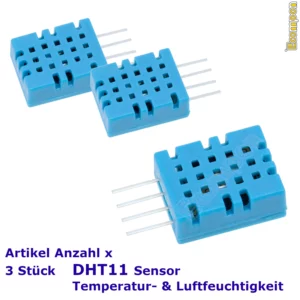 DHT11 Temperatur Luftfeuchte Sensor 3 Stück